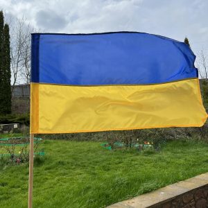 Прапор України 90х60, нейлон - Зображення 5