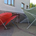 Парасоля кругла для торгівлі 3м, 8 товстих шпиць