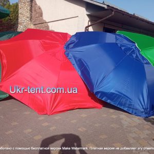 Парасоля кругла для торгівлі та саду 2,8м, 12 спиць - Зображення 6