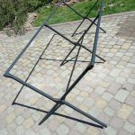 Ніжки торгового столу 1,5м