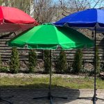 Парасоля кругла для торгівлі 3,5м, 8 товстих шпиць